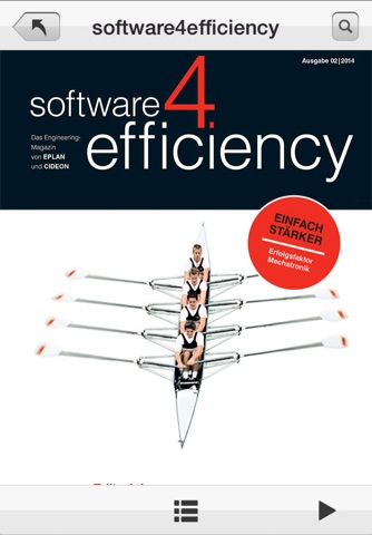 software4efficiency: Das Engineering-Magazin von EPLAN und CIDEON screenshot 3