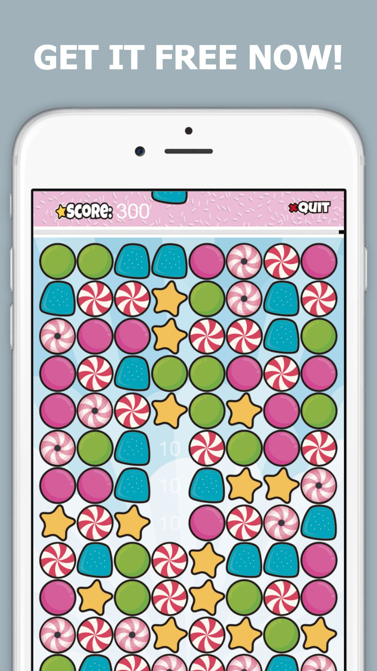 Arcade Candy Match: Just Smash The Bubble Jewel Swap Matching Game for Kids