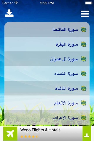 القرآن للشيخ المنشاوي screenshot 2