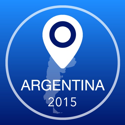 Argentina Offline Map + City Guide Navigator, Attractions and Transports icon