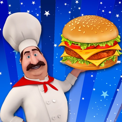 Food Court Burger drop Machine : Carnival Master Chef Bar Simulator icon