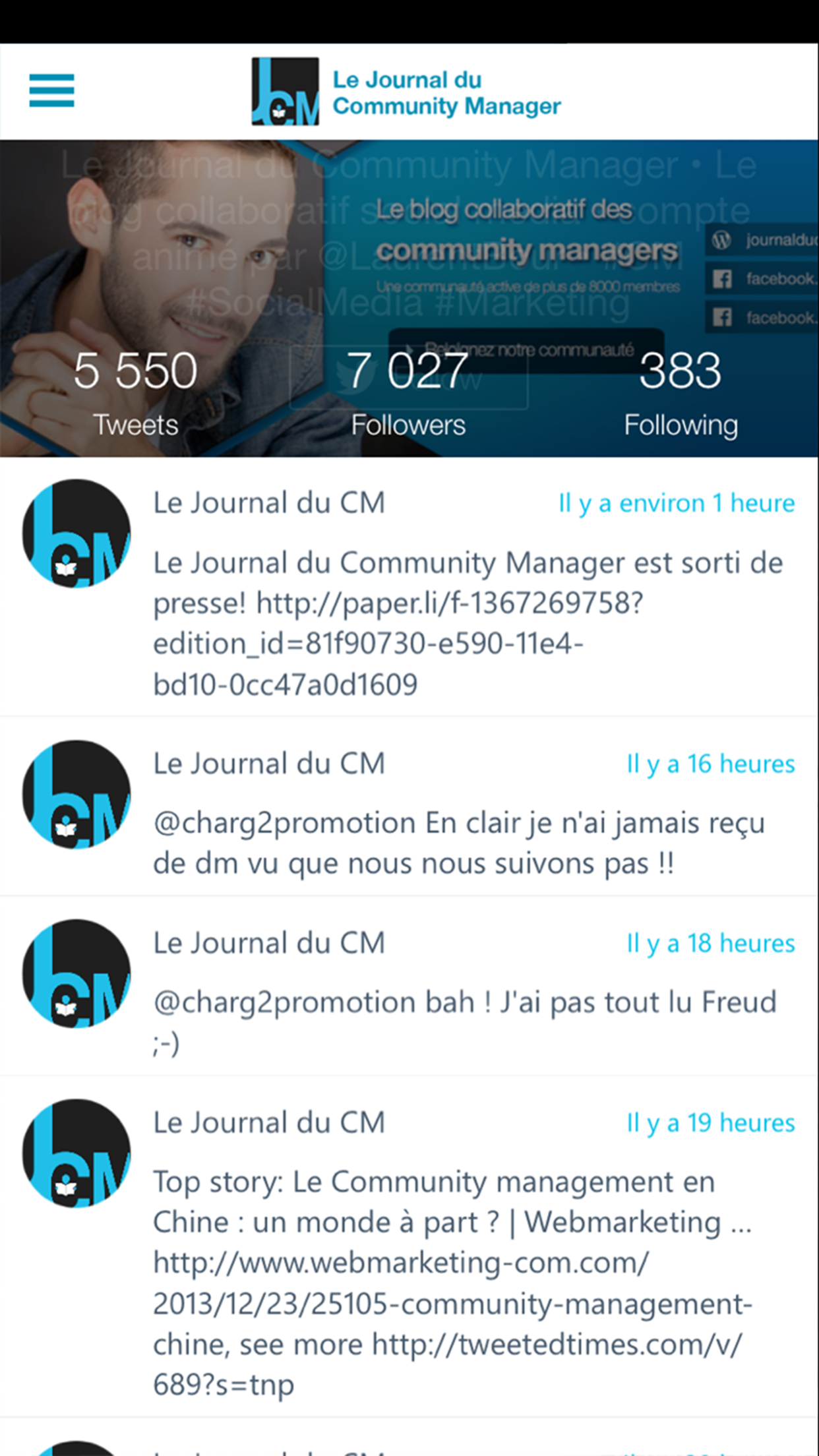 Le Journal du community manager