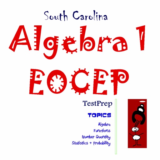 South Carolina Algebra 1 EOCEP TestPrep icon