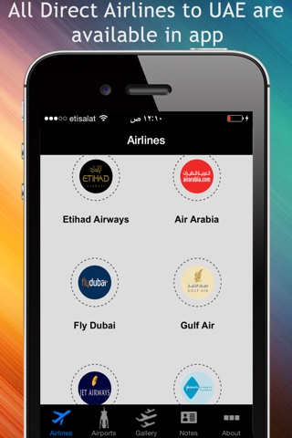 UAE Airlines screenshot 2