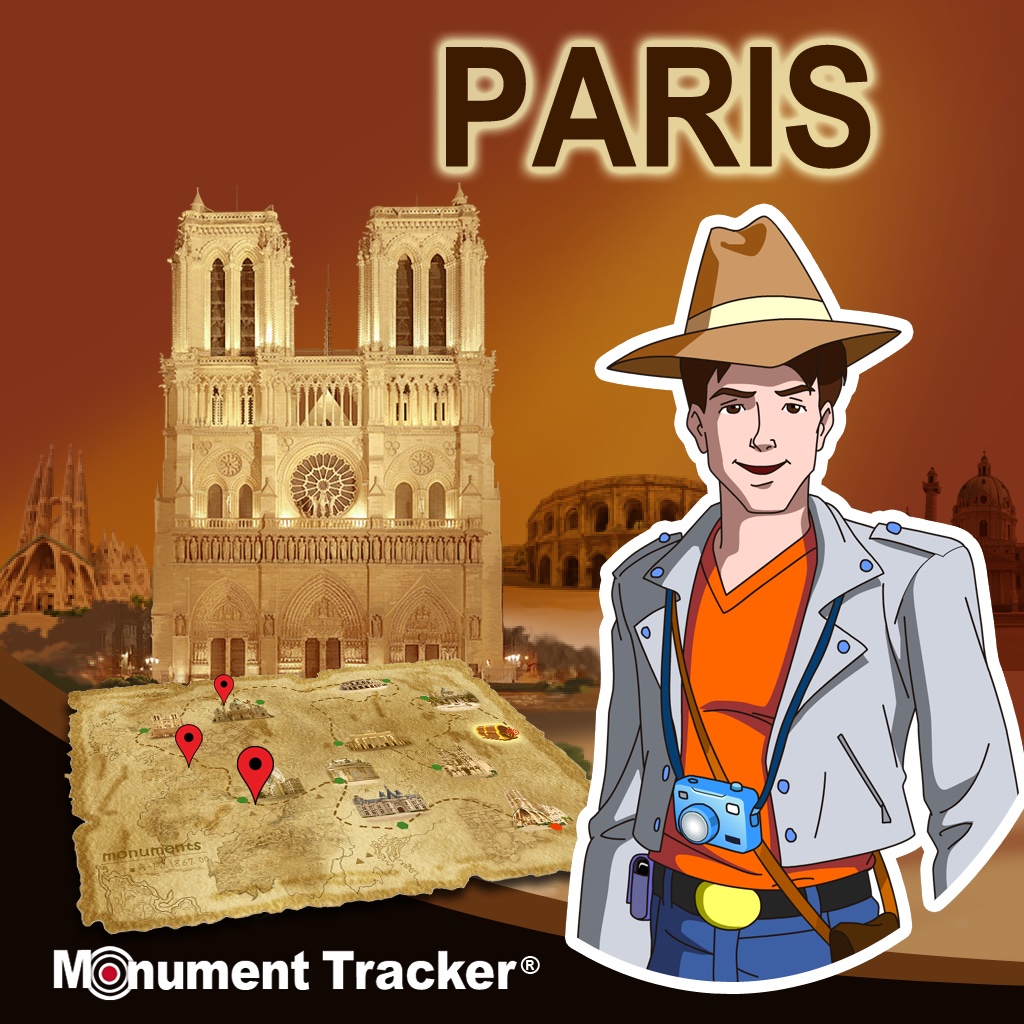 Brad in Paris – Fun & challenging travel Guide for Paris' History for kids & adults icon