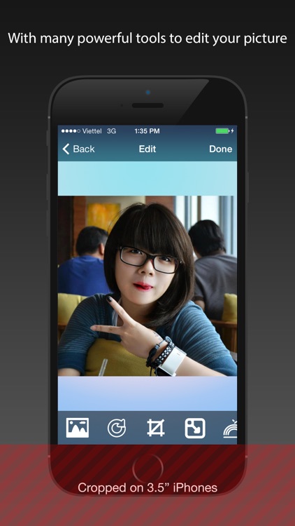 CamPlus for Messenger: nice picture with the powerful image editor and easy to share