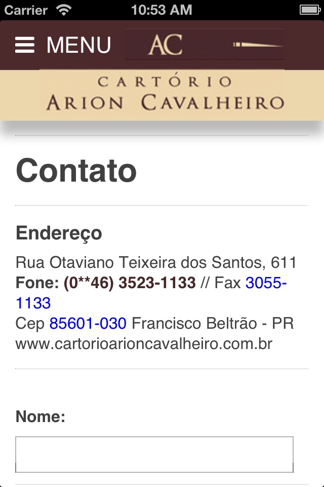 Cartório Arion screenshot 4