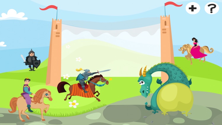 A Castle & Knight Fantasy Learn-ing Game for Children