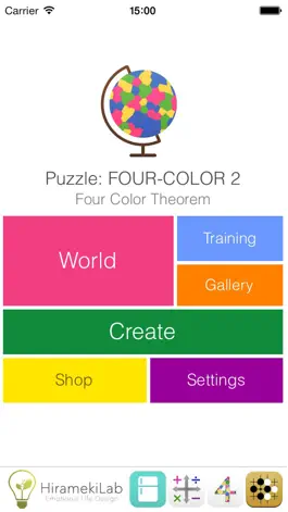 Game screenshot FourColor2 - Puzzle of Four Color Theorem - World Map Edition mod apk
