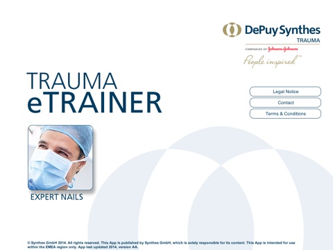 DePuy Synthes eTrainer screenshot 2