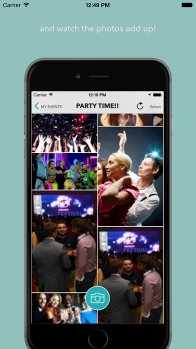 Afterparty - Realtime Photo Sharing iPhone screenshot 4 - Photo & Video app