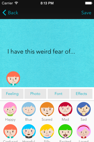 Emoji Chat - Share emotions & thoughts with a positive community screenshot 2