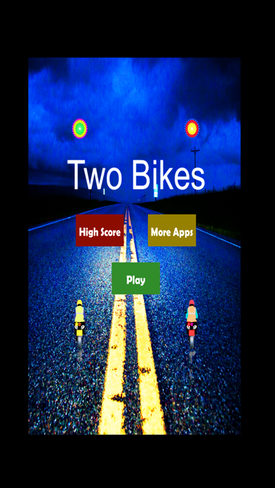 Bikes Racing-Two line road adventure app screenshot
