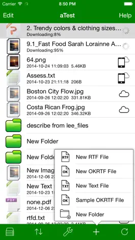 Game screenshot Rich Text & File Manager apk