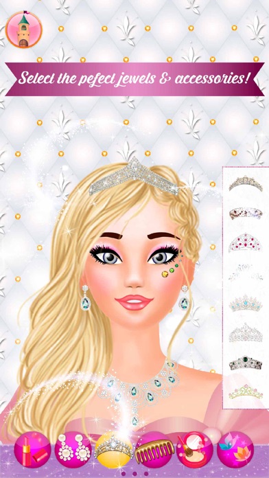 How to cancel & delete Princess Fashion Makeover - Design your fairy tale dress from iphone & ipad 3