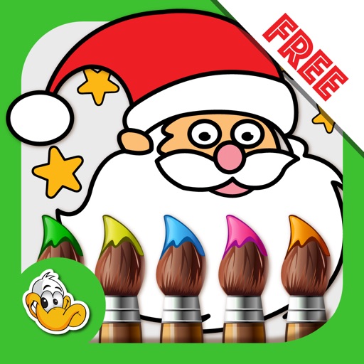 Christmas Coloring Book for Kids Free icon