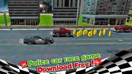 Game screenshot ` 3D Police Pursuit Racing car highway apk
