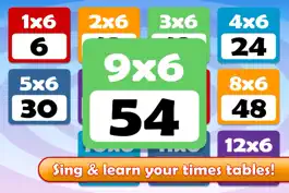 Game screenshot Math Songs: Times Tables 1x - 6x apk