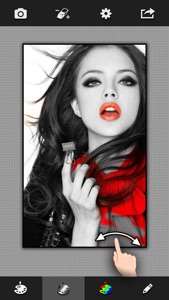 Pic Color Effects - Photo Splash Modifier: Black & White, Selective Grayscale plus Recolor FX screenshot #3 for iPhone