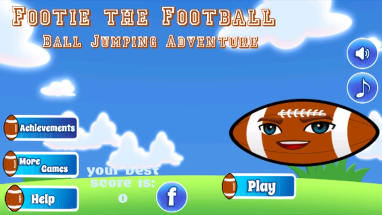 Footie the Football Ball Jumping Adventure- Fun Free Game for Everyone