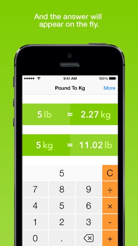 Pound To Kg, the fastest weight converterのおすすめ画像2