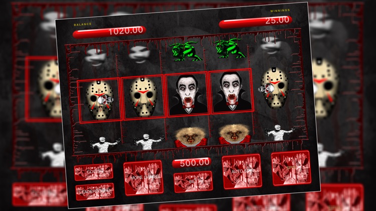 Slots Machine - Horror and Scary Monster Special Edition - Free Edition screenshot-4
