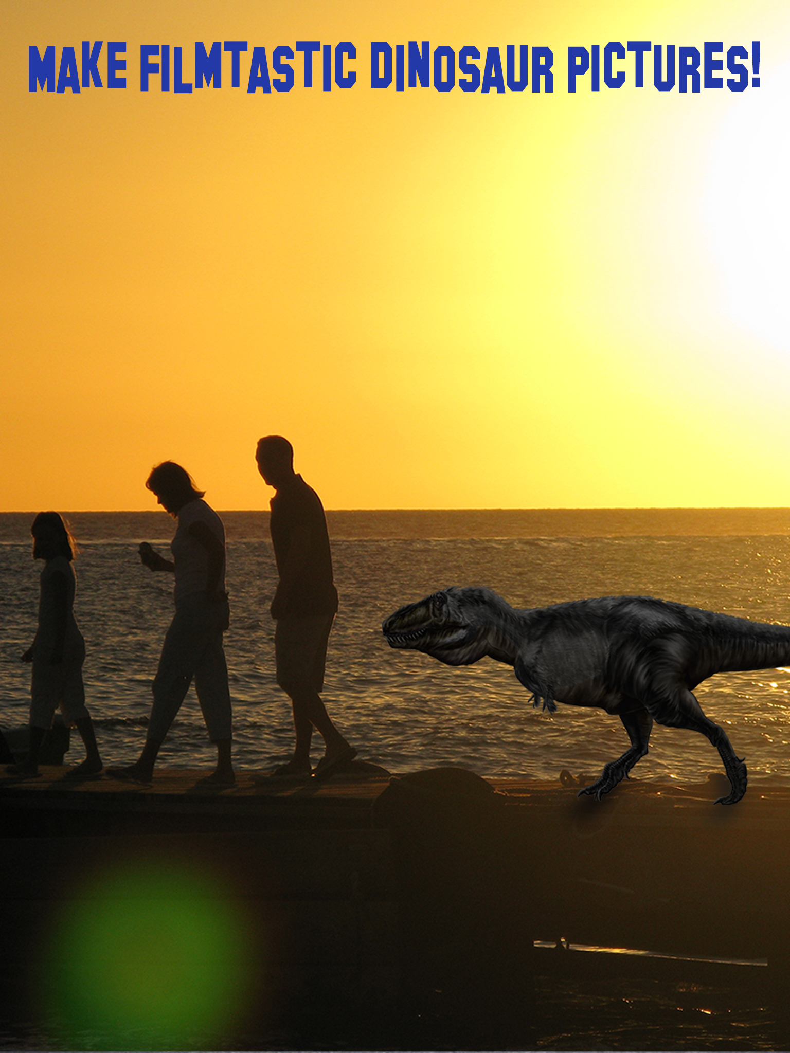 Triassic Art Photo Booth - Insert A World of Dinosaur Special Effects in Your Images
