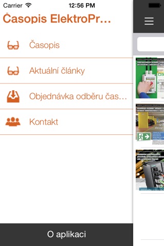 Časopis ElektroPrůmysl.cz screenshot 2