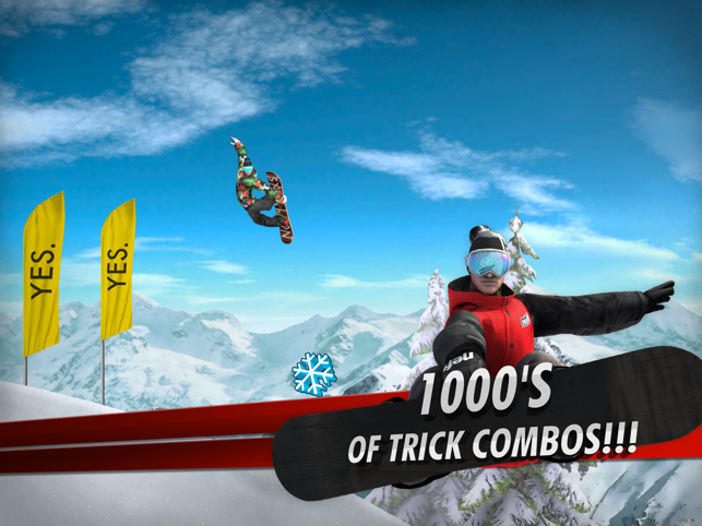 ‎SuperPro Snowboarding Screenshot