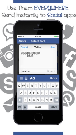 Cool Fonts: Fontifier ~ Use the Changed Fonts in your favori(圖2)-速報App