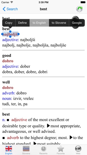 English Slovene best dictionary translate - Angleščina Slove(圖2)-速報App