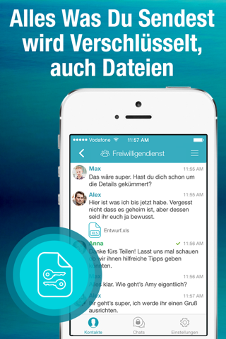 Sicher: Private Secure Messenger with Group Chat screenshot 2