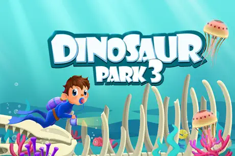 Dinosaur Park 3: Sea Monster - Fossil dig & discovery dinosaur g