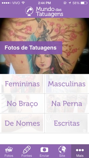 Mundo das Tatuagens(圖3)-速報App