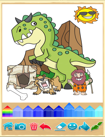 Screenshot #4 pour Dino livre de coloriage