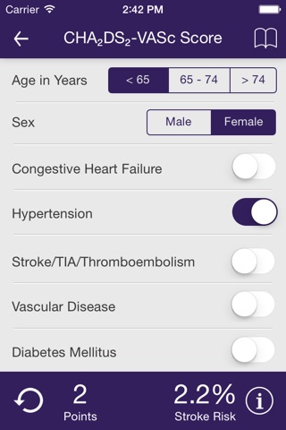 Cardio Calculator screenshot 2