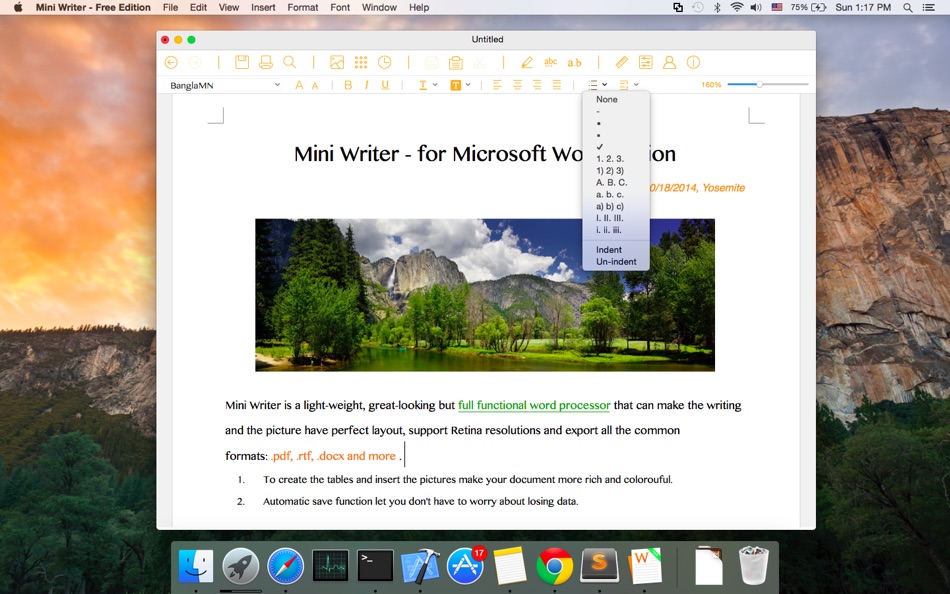 Word Writer - Word processor - 1.5 - (macOS)