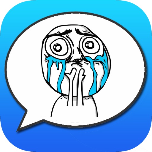Rage Faces Keyboard for iMessage, Whatsapp,Facebok, SMS, Messenger, Texting icon
