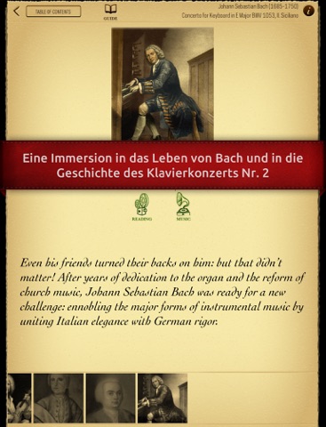 Play Bach - Concerto n°2 (partition interactive pour piano) screenshot 3