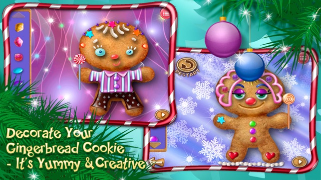 Gingerbread Dress Up - Decorate Your Christmas Cookie(圖2)-速報App