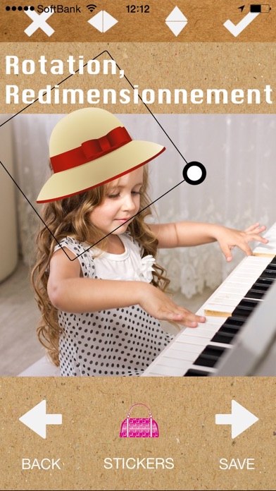 Screenshot #2 pour Dress-Up Caméra - accessoires de mode