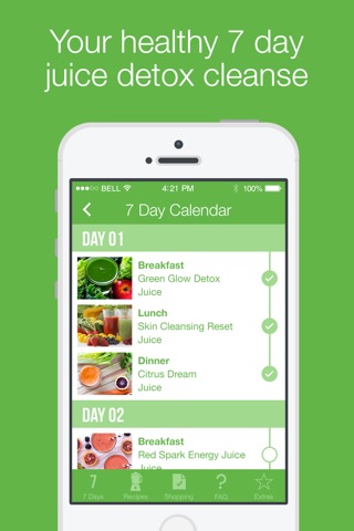 7 Day Juice Detox Cleanseのおすすめ画像1