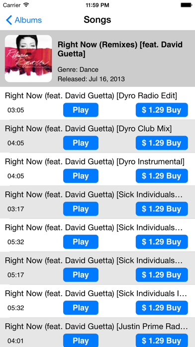 Fan Club - Rihanna edition iPhone screenshot 5 - Entertainment app