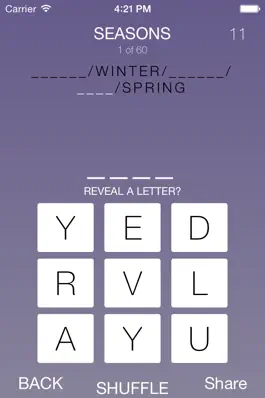 Game screenshot Watch Letter Quiz hack