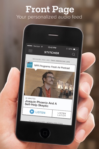 Stitcher for Podcasts screenshot 2