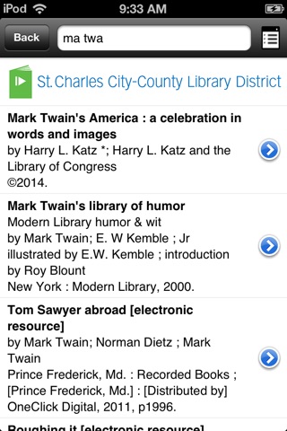 St Charles City-County Library screenshot 2