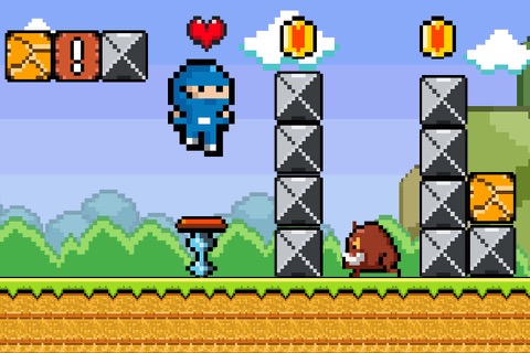 Super Mini Ninja for jp free gamesのおすすめ画像1