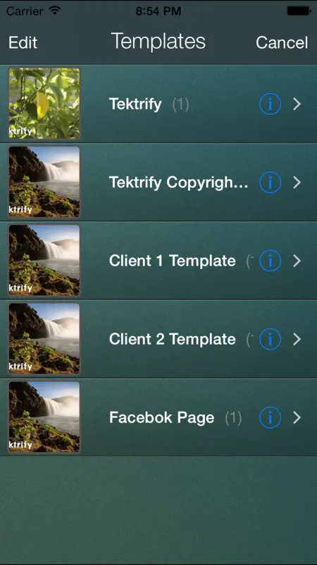 iStamp+ - Batch Watermark Photos screenshot 2 of 4
