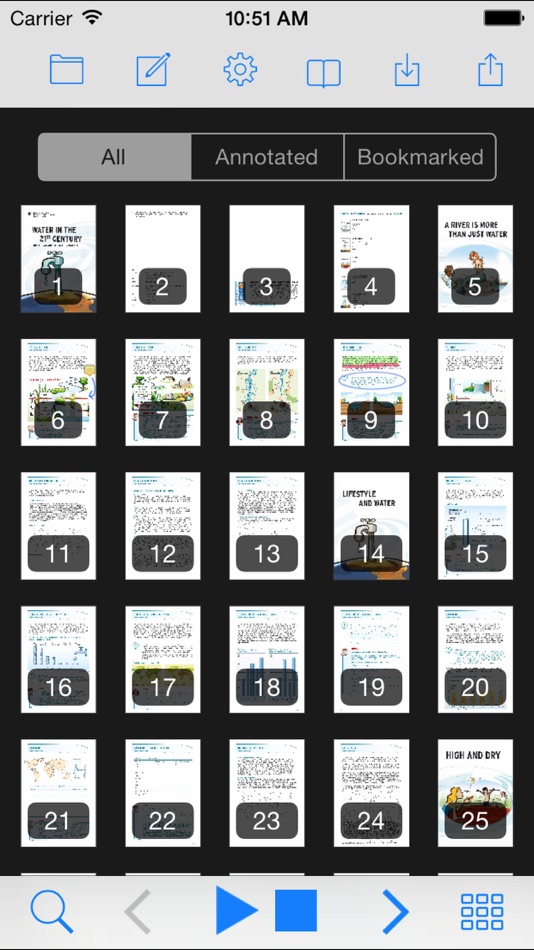 #4. ClaroPDF – Image to PDF Reader (iOS) Podle: Everway Opco Ltd.
