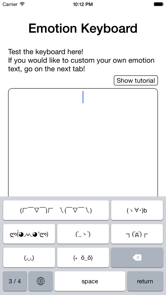 #3. Emotion Keyboard for iOS8 - Free (iOS) 由: Chun-Wei Chen